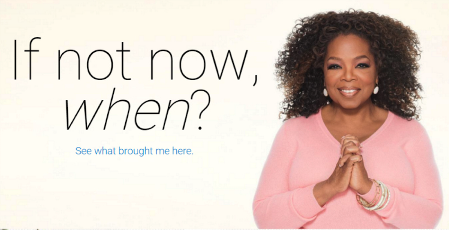 Oprah Weight Watchers website