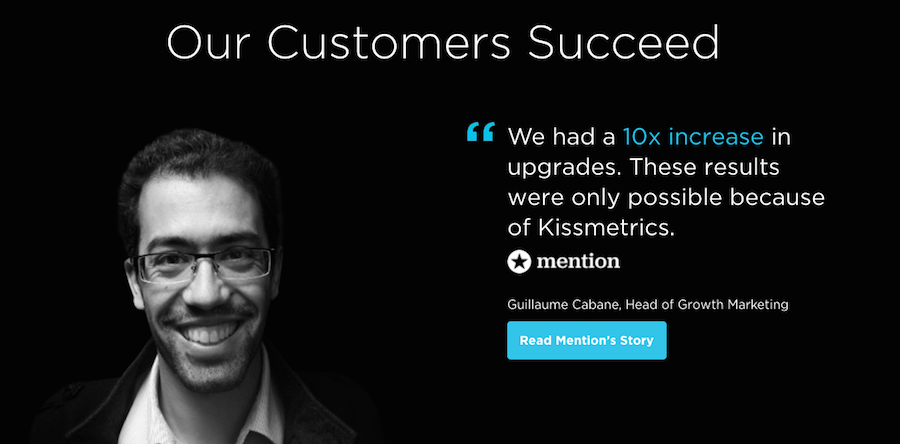 kissmetrics customer success stories