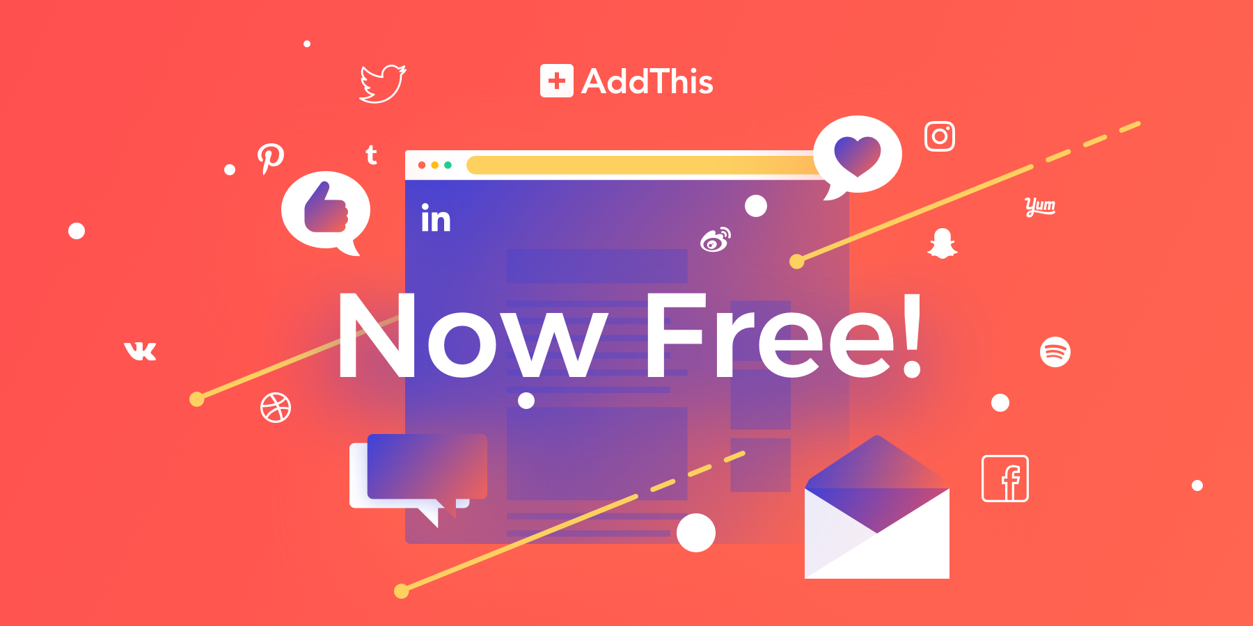 AddThis is Now Free!
