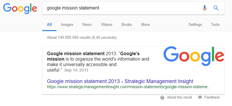 google-mission-statement