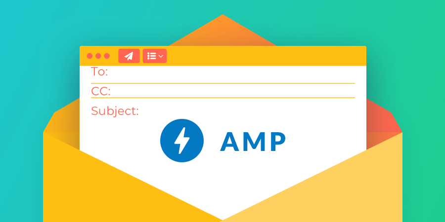 Benefits of AMP for Email graphic